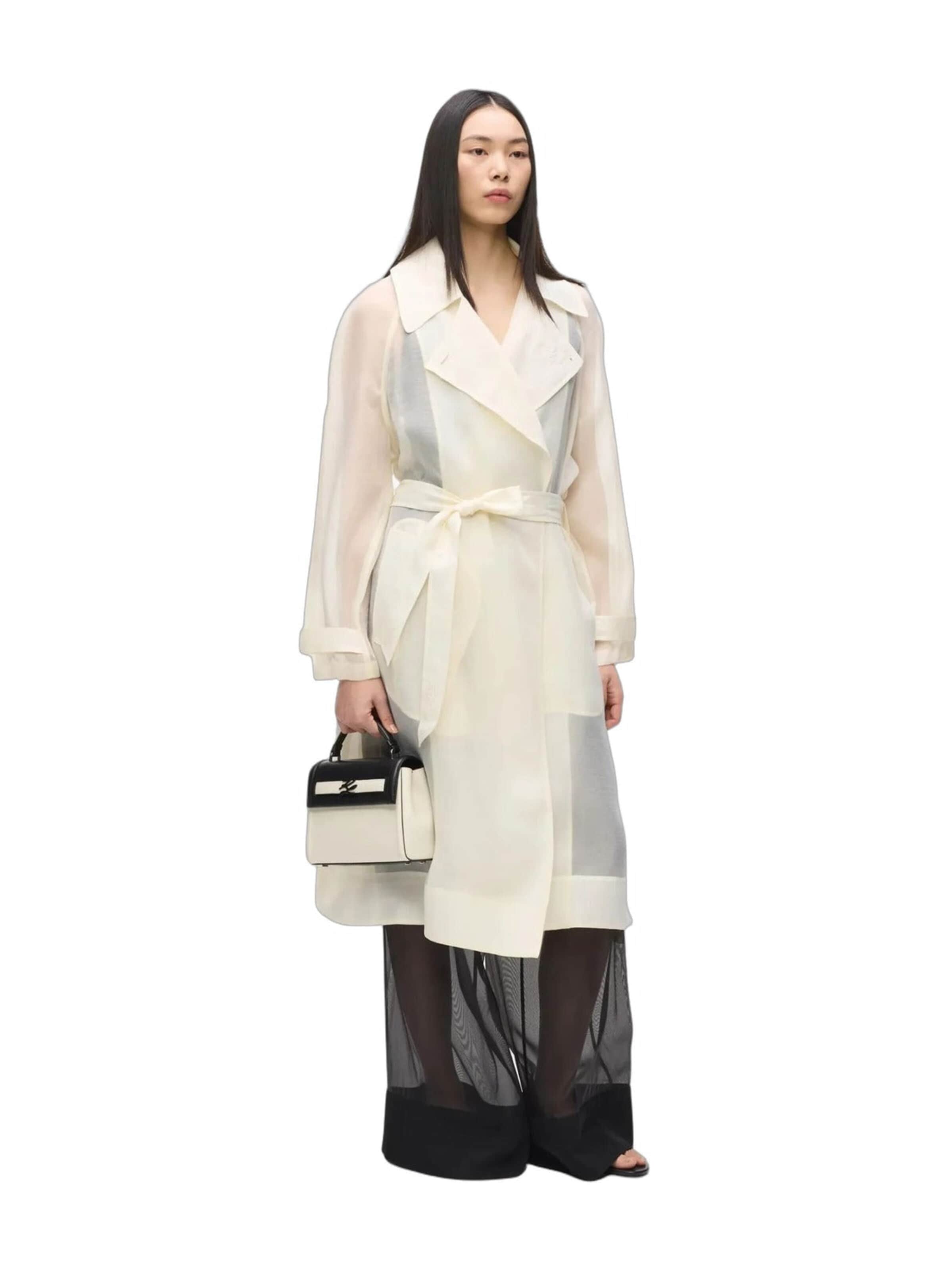 Karl Lagerfeld Handtasche 'Karl Lagerfeld Sacs à main Essentials Noir'‌‌‌‌‌ in Weiß
