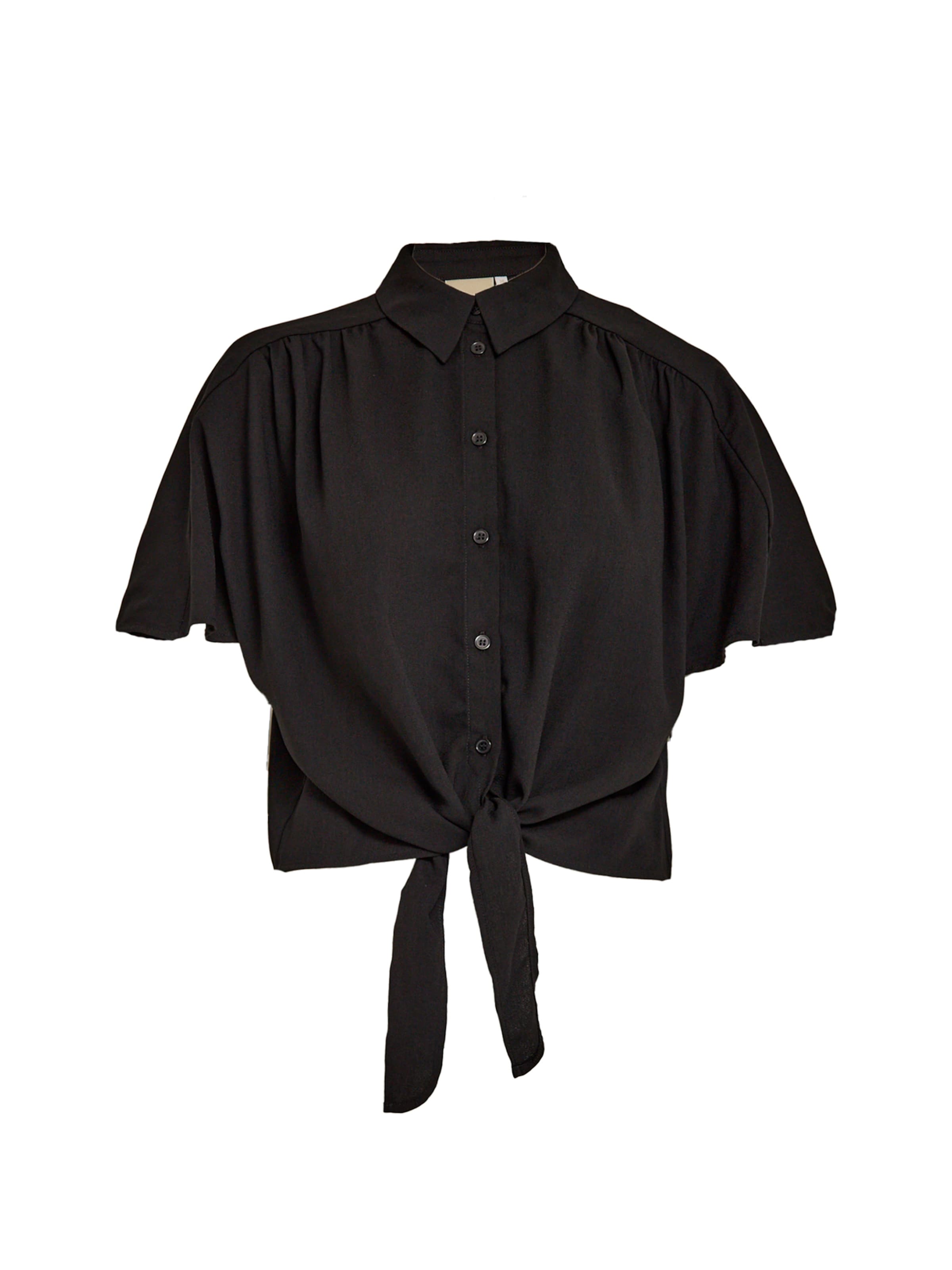 Camicia da donna 'Rosamund' di Peppercorn in nero: frontale