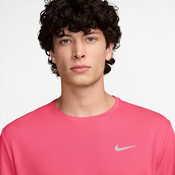 NIKE Funktionsshirt 'Miler' in Pink