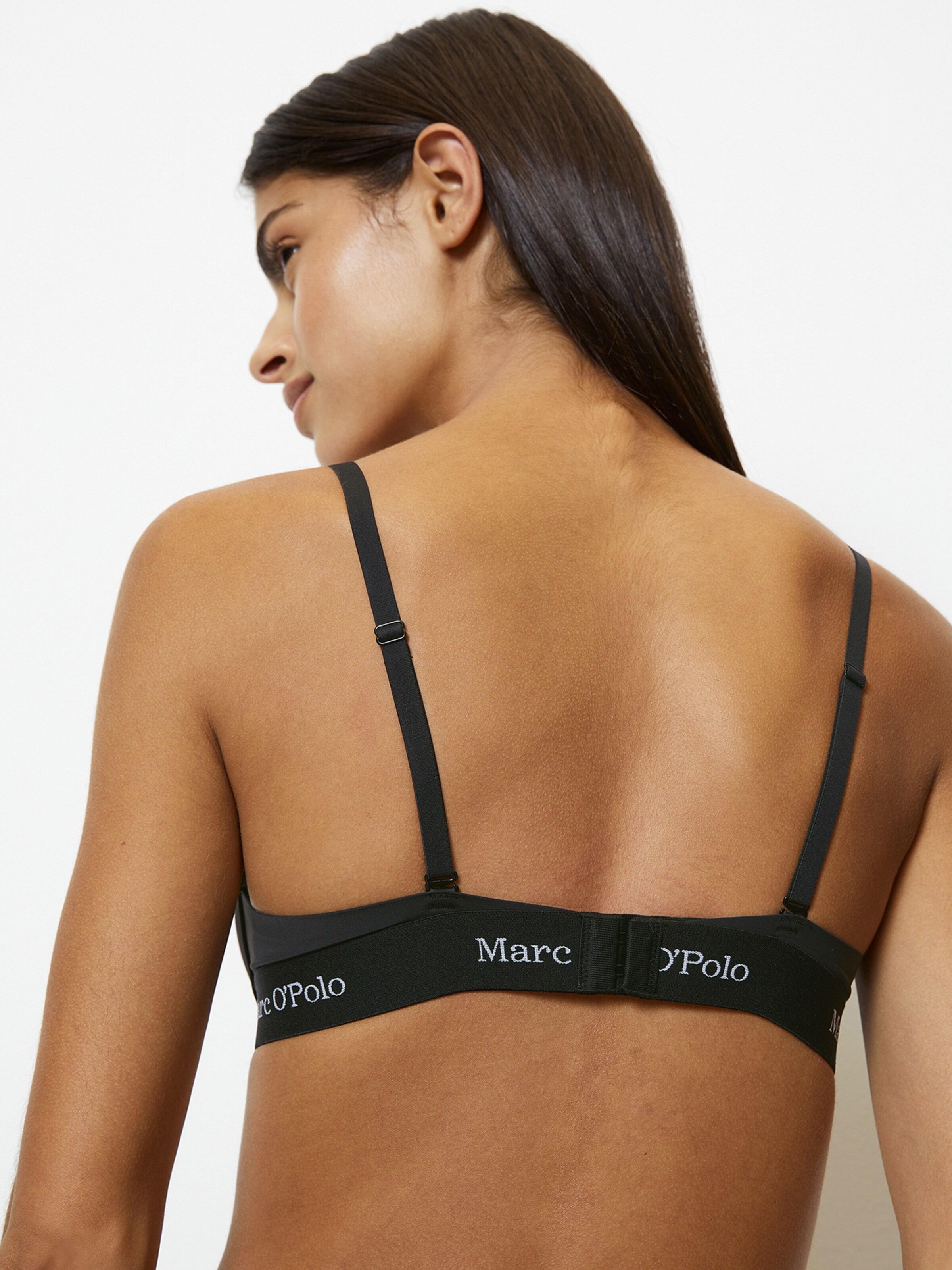 Marc O'Polo Triangel Bügel-BH ' Foundation ' in Schwarz