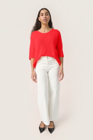 SOAKED IN LUXURY Sweater in Orange