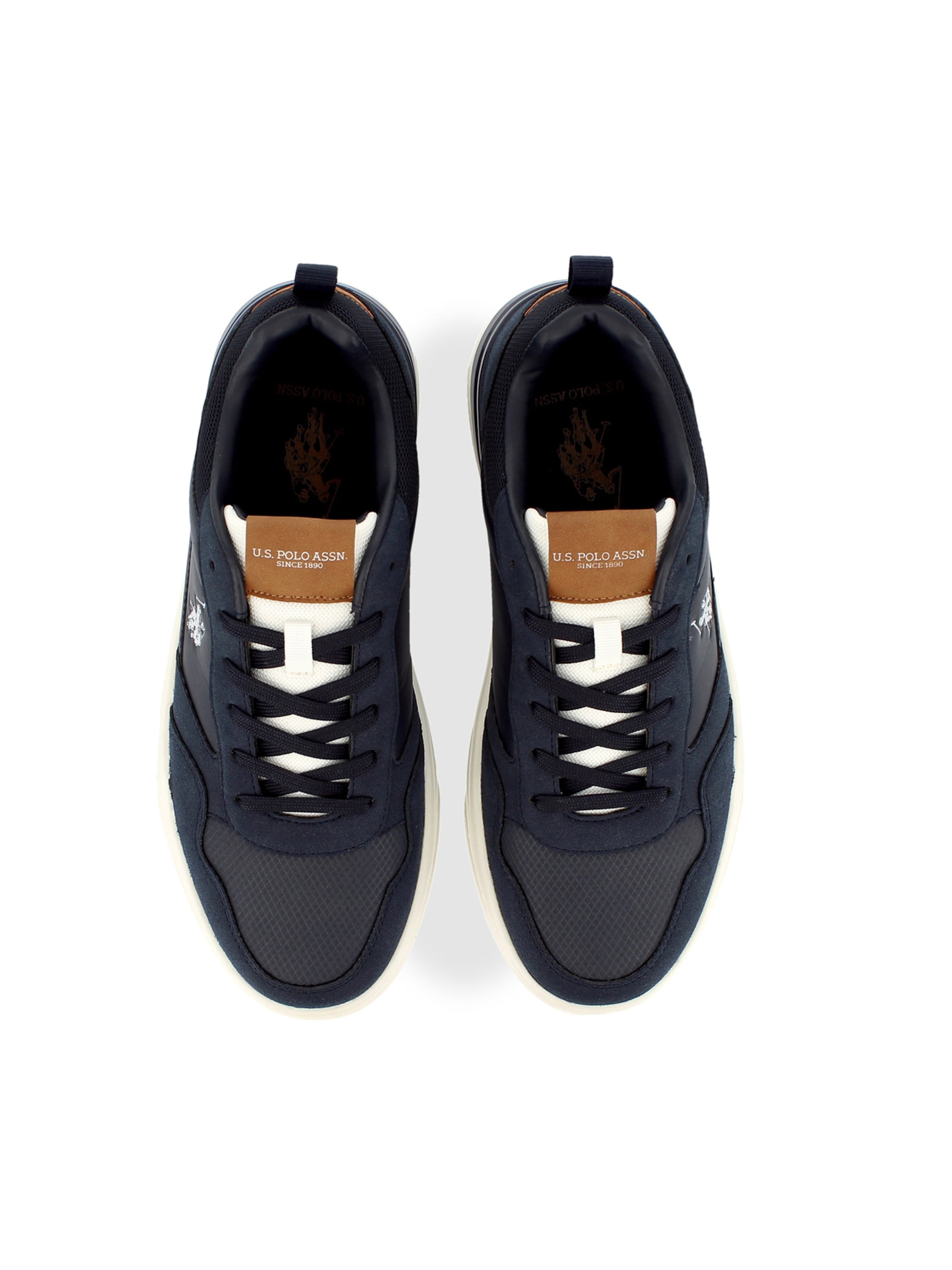 Baskets basses 'Greg' US POLO ASSN. en bleu