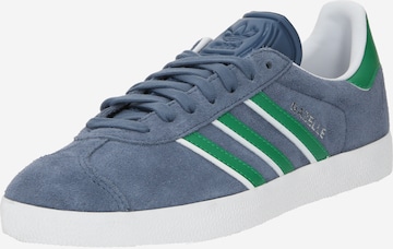 ADIDAS ORIGINALS Низкие кроссовки 'Gazelle' в Синий: спереди