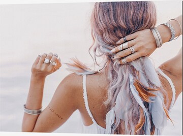 Liv Corday Image 'Boho Lover' in Grey: front