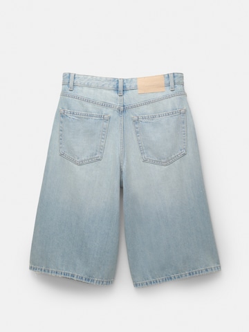 Pull&Bear Baggy Shorts in Blau