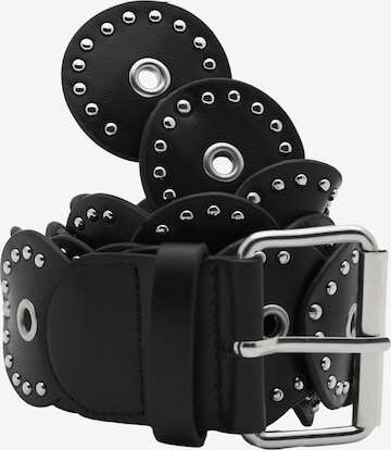 Pull&Bear Belt in Black: front