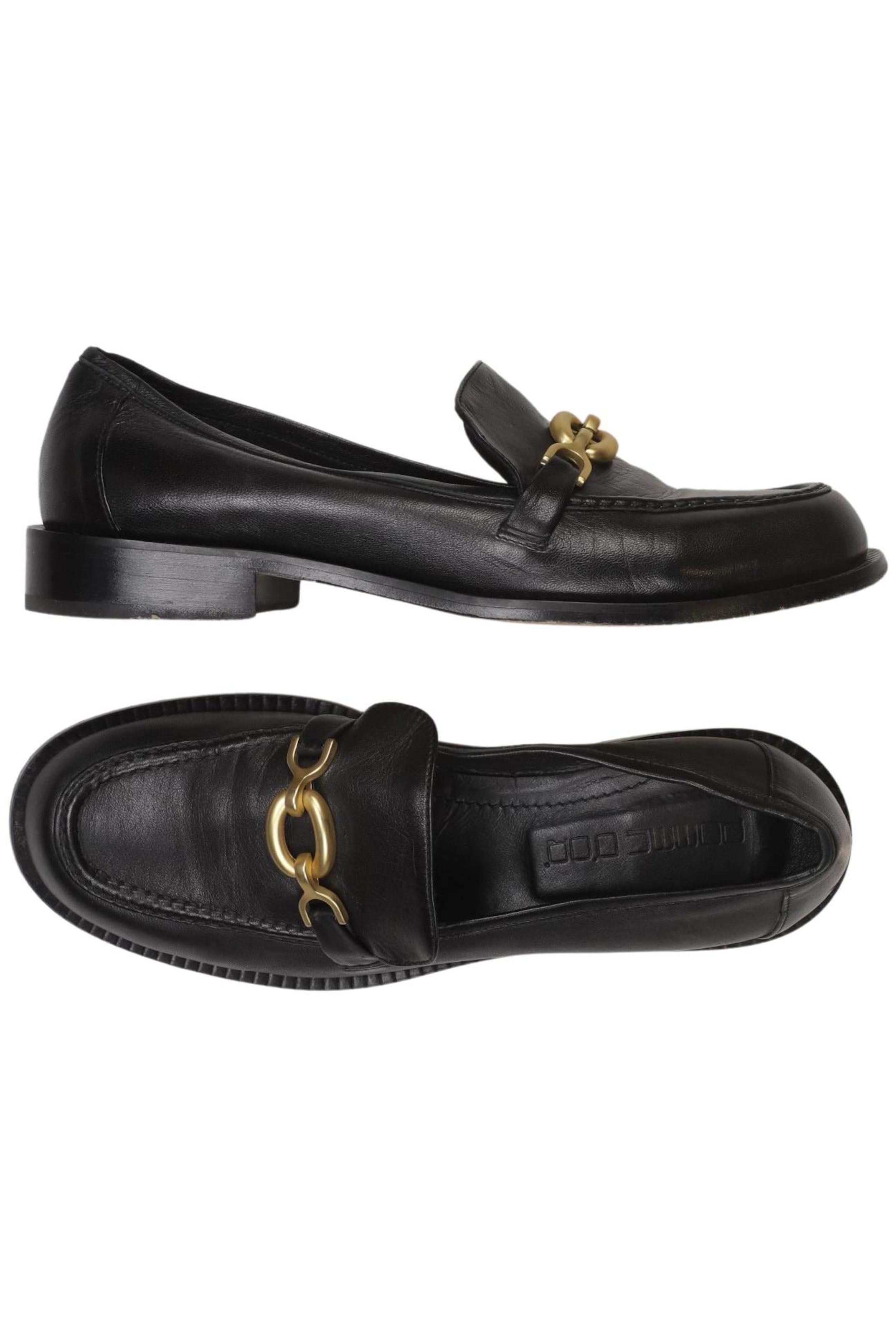 Pomme D'or Halbschuh 38 in Schwarz: Vorderseite