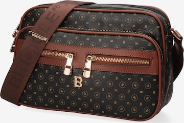 Briciole Schultertasche in Schwarz: Vorderseite