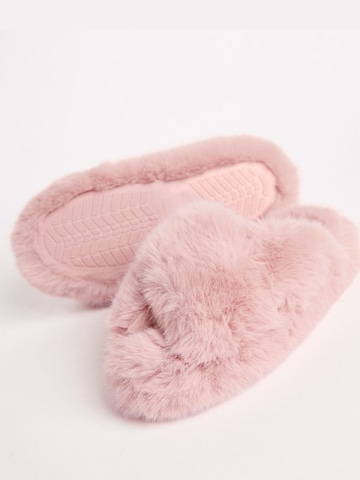 Pantoufle Lipsy en rose
