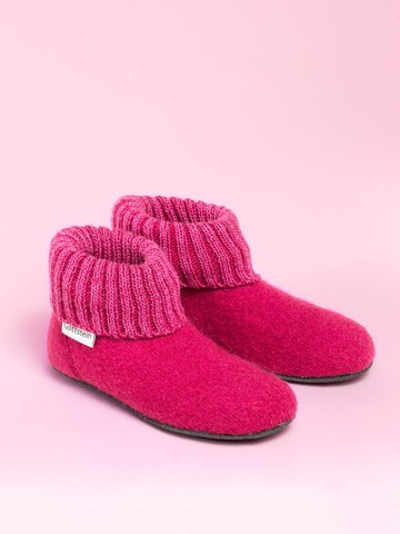 Gottstein Hausschuh 'Hüttenschuhe Alpine Boot FE' in Pink