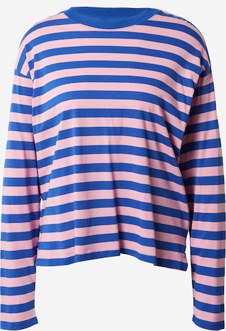 T-shirt Monki en bleu : devant