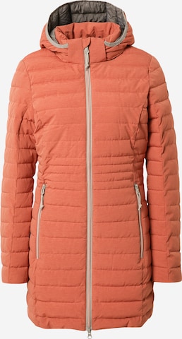 G.I.G.A. DX by killtec Outdoor Coat 'Bacarya' in Orange: front