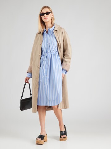 Robe-chemise 'Sacatan' Samsøe Samsøe en bleu