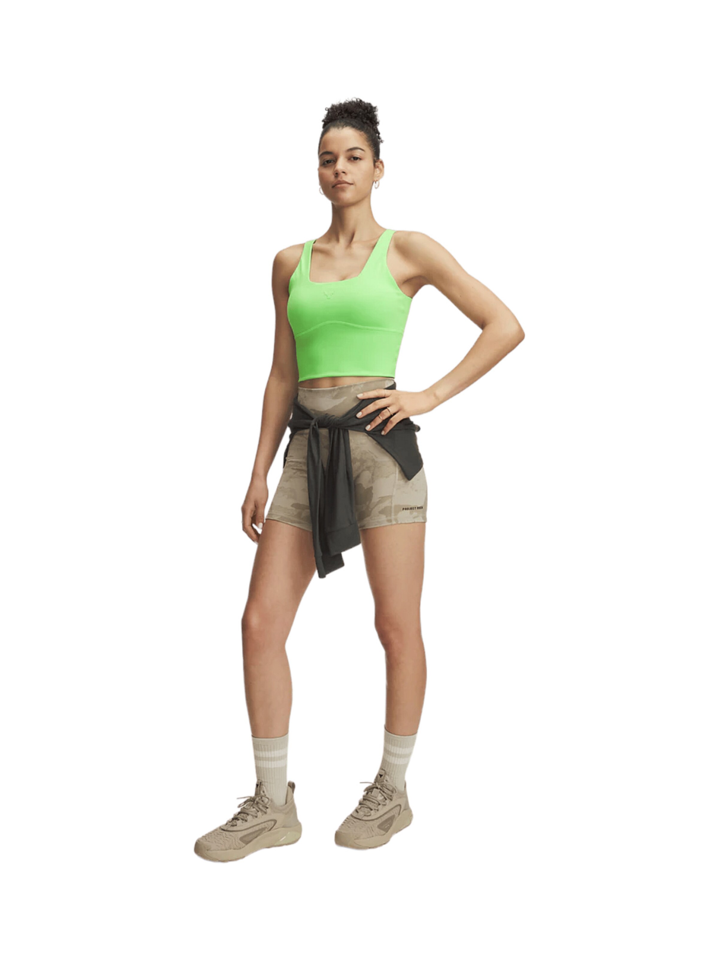 UNDER ARMOUR Skinny Sporthose in Beige