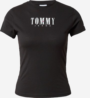 Tommy Jeans T-Shirt in Schwarz: predná strana