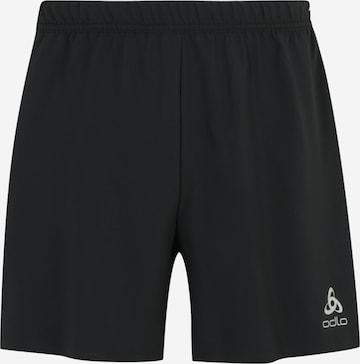 ODLO Normální Sportovní kalhoty 'Zeroweight' – černá: přední strana