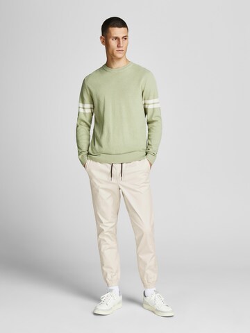 JACK & JONES Avsmalnet Bukse 'Gordon Lane' i beige