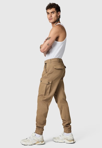 Effilé Pantalon cargo 'Siwas' Peak Time en marron