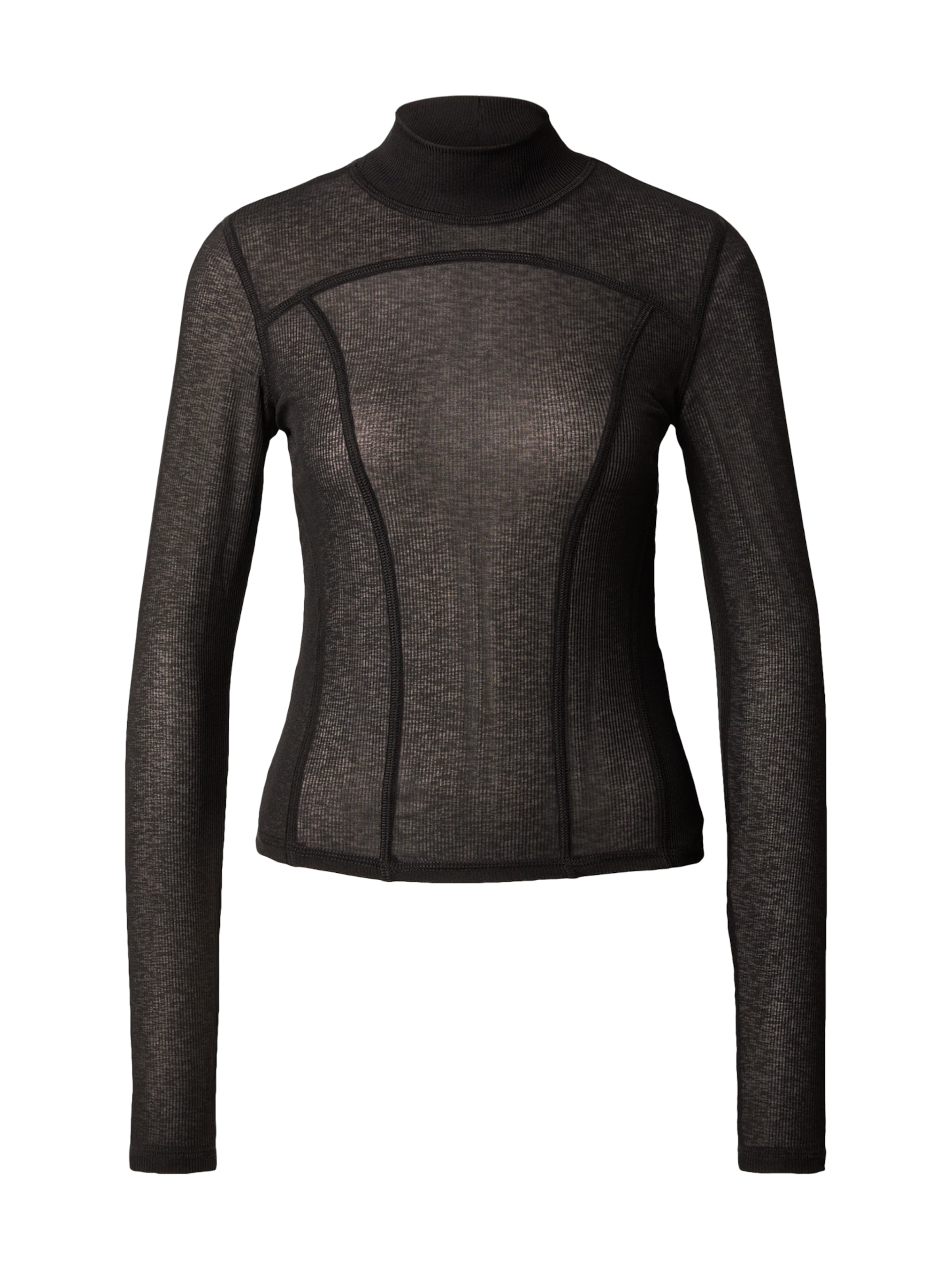 WEEKDAYMajica - crna boja: prednji dio