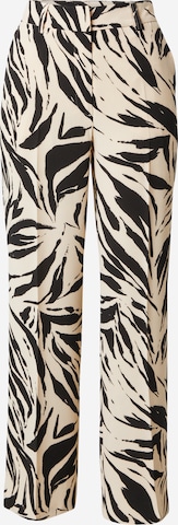 smėlio TAIFUN Plačios klešnės Kelnės su kantu: priekis