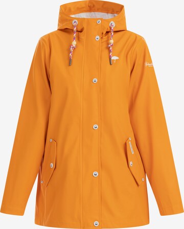 Schmuddelwedda - Chaqueta funcional 'Bridgeport' en naranja: frente