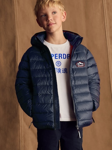 Superdry Tussenjas 'Fuji' in Blauw: voorkant