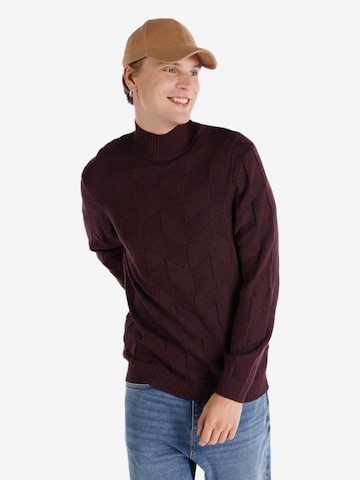 Colin's Sweater in Red: front