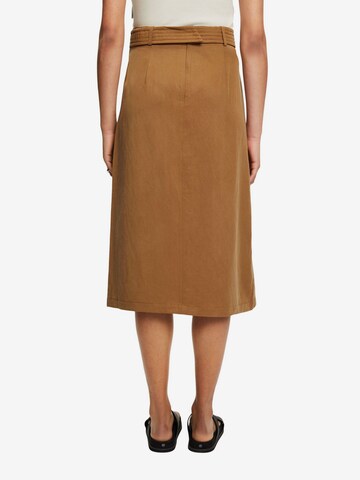 ESPRIT Skirt in Brown