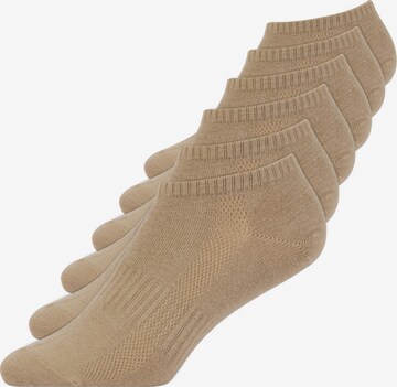 SNOCKS Sneakersocken in Beige: predná strana