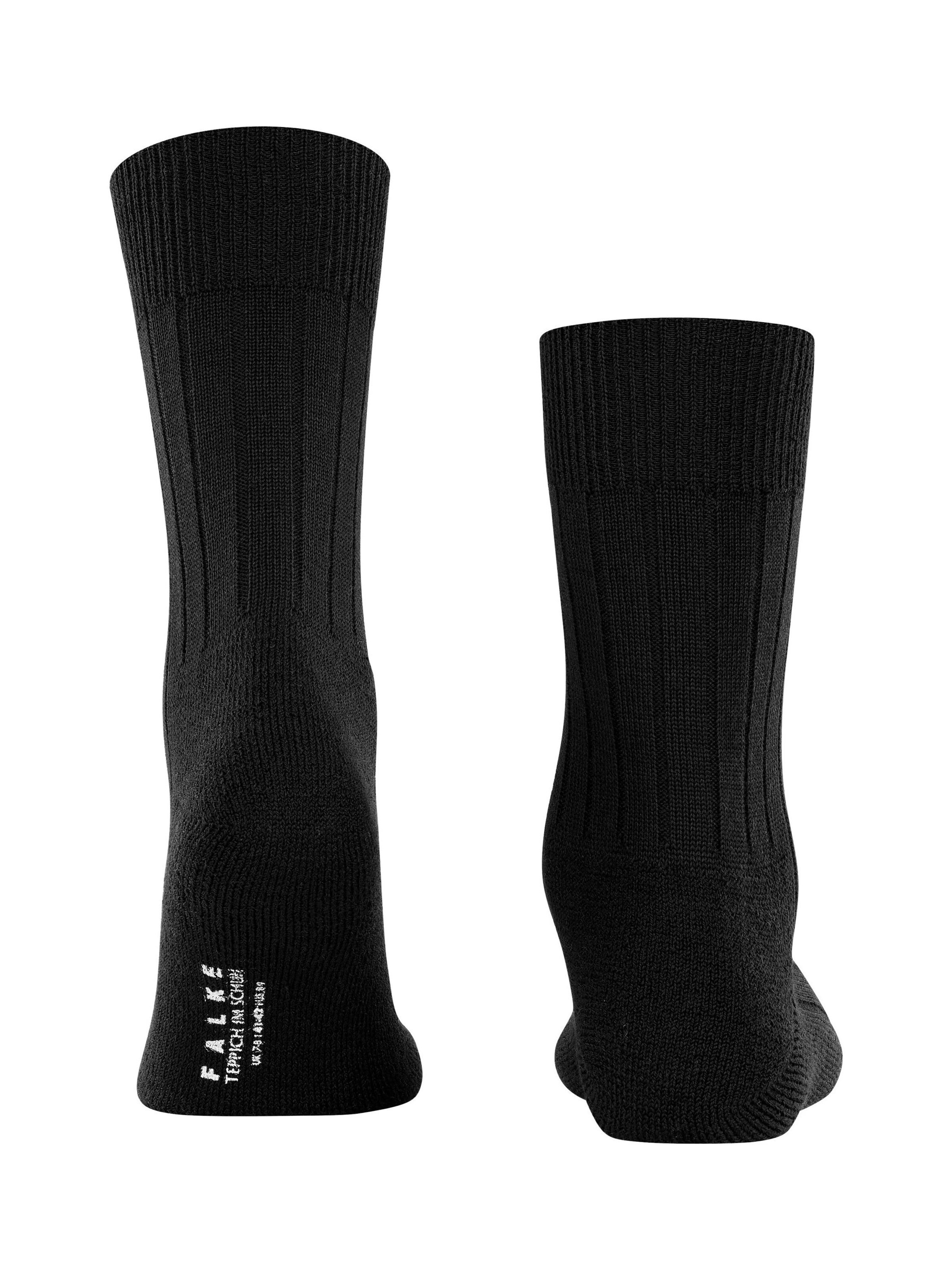 FALKE Socken 'Teppich im Schuh'‌‌‌‌‌ in Schwarz