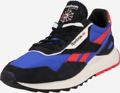 Reebok Classics Baskets basses 'Legacy AZ' en bleu / rouge / noir / blanc, Vue avec produit