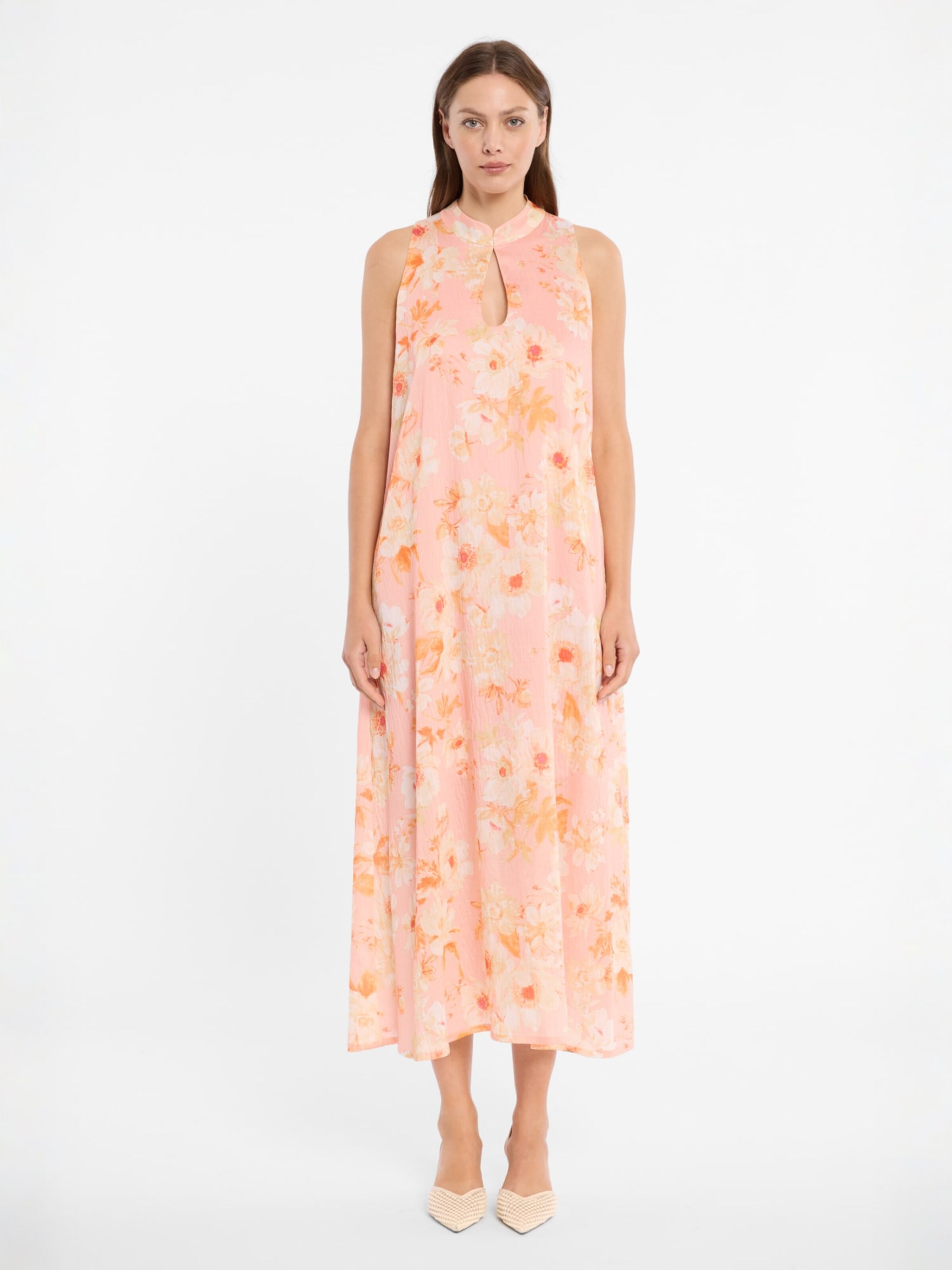Ana Alcazar Dress in Pink: front