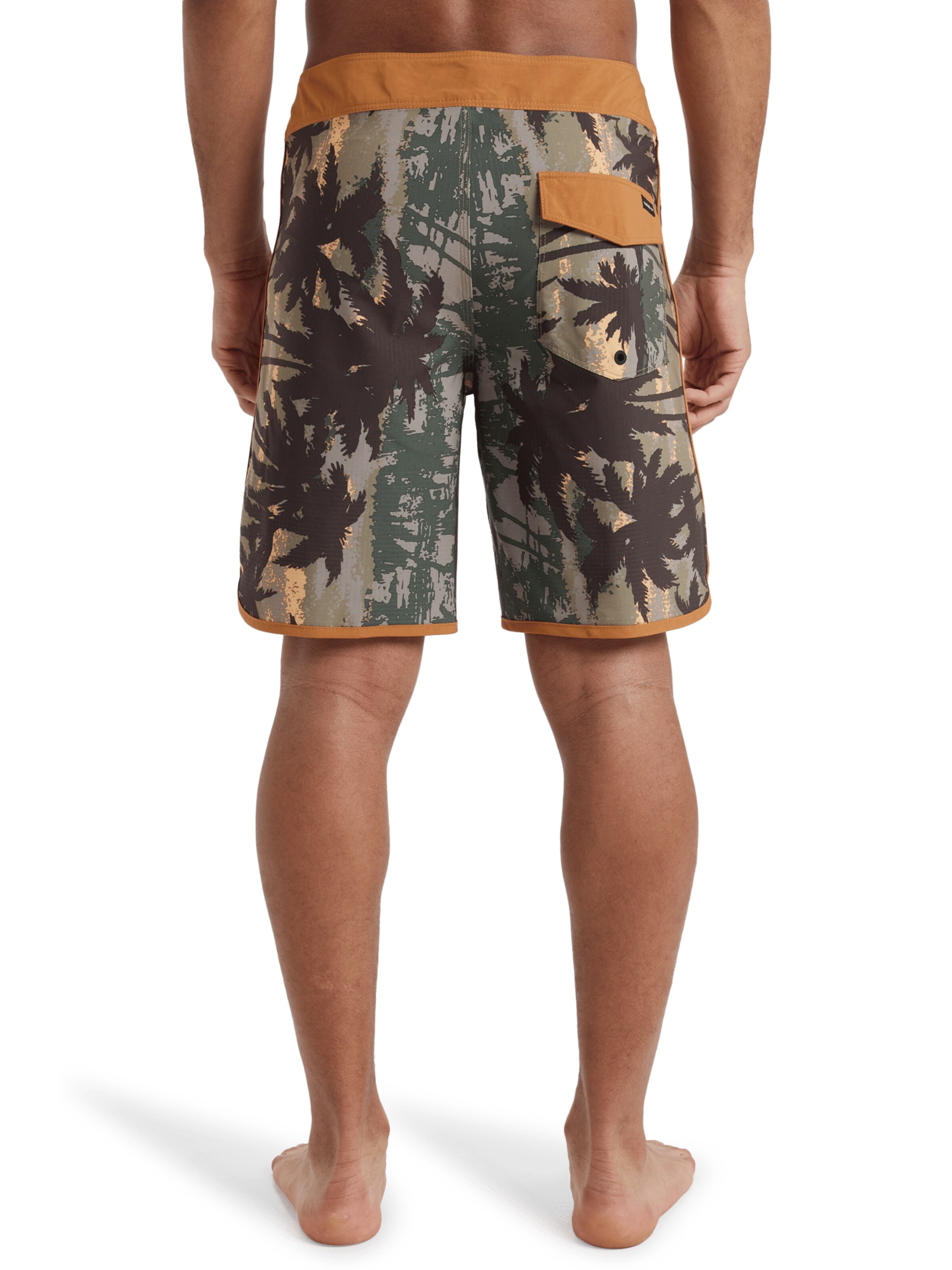 QUIKSILVER Boardshorts 'Highline Scallop 19' in Grün