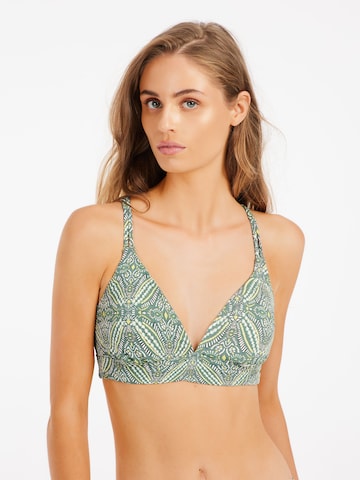 PROTEST Triangel Bikinitop 'MIXSuperau'‌‌‌‌‌‌‌‌‌ in Grün