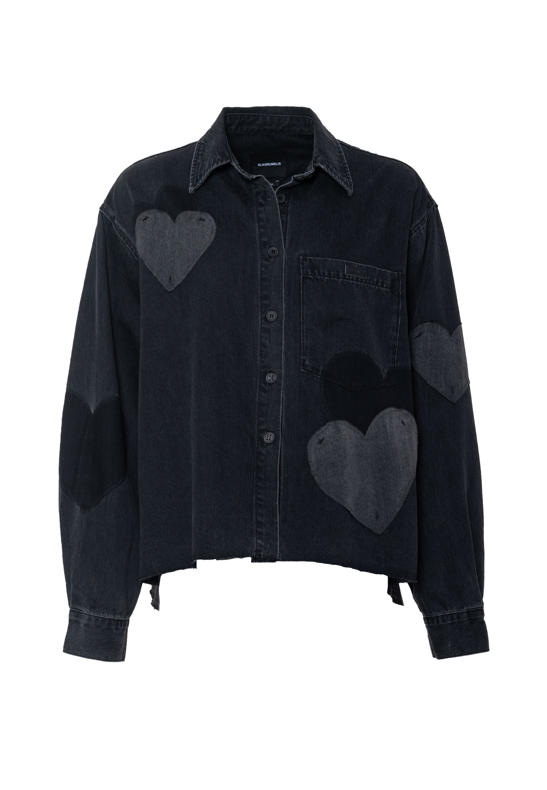 Elias Rumelis Bluse 'Beba' in Schwarz: Vorderseite