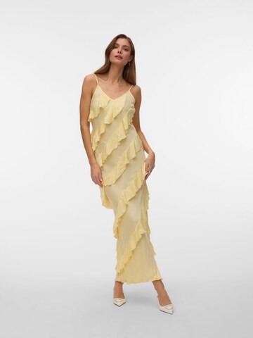 VERO MODA Kjole 'VMicelyn' i gul: forside