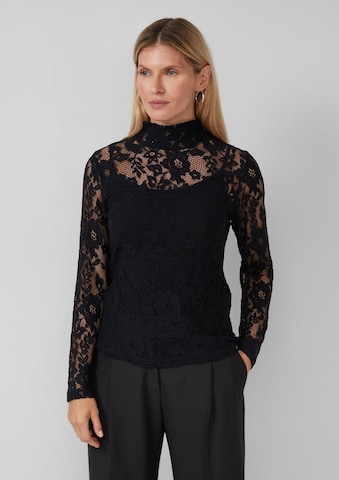 T-shirt s.Oliver en noir : devant