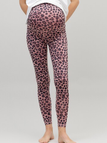 Hey Honey Skinny Leggings 'Maternity' in Lila
