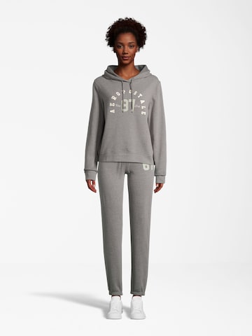 AÉROPOSTALE Sweatshirt 'FACORY PO' in Grey