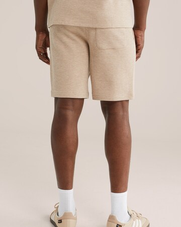 WE Fashion Свободный крой Брюки-чинос в Бежевый