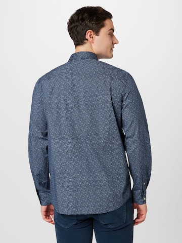 Springfield Regular fit Overhemd in Blauw
