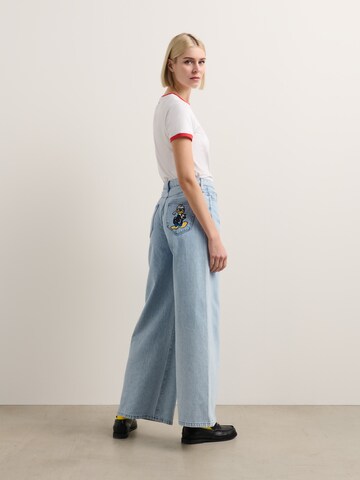 Loosefit Jean ' Disney X KL ' Karl Lagerfeld en bleu