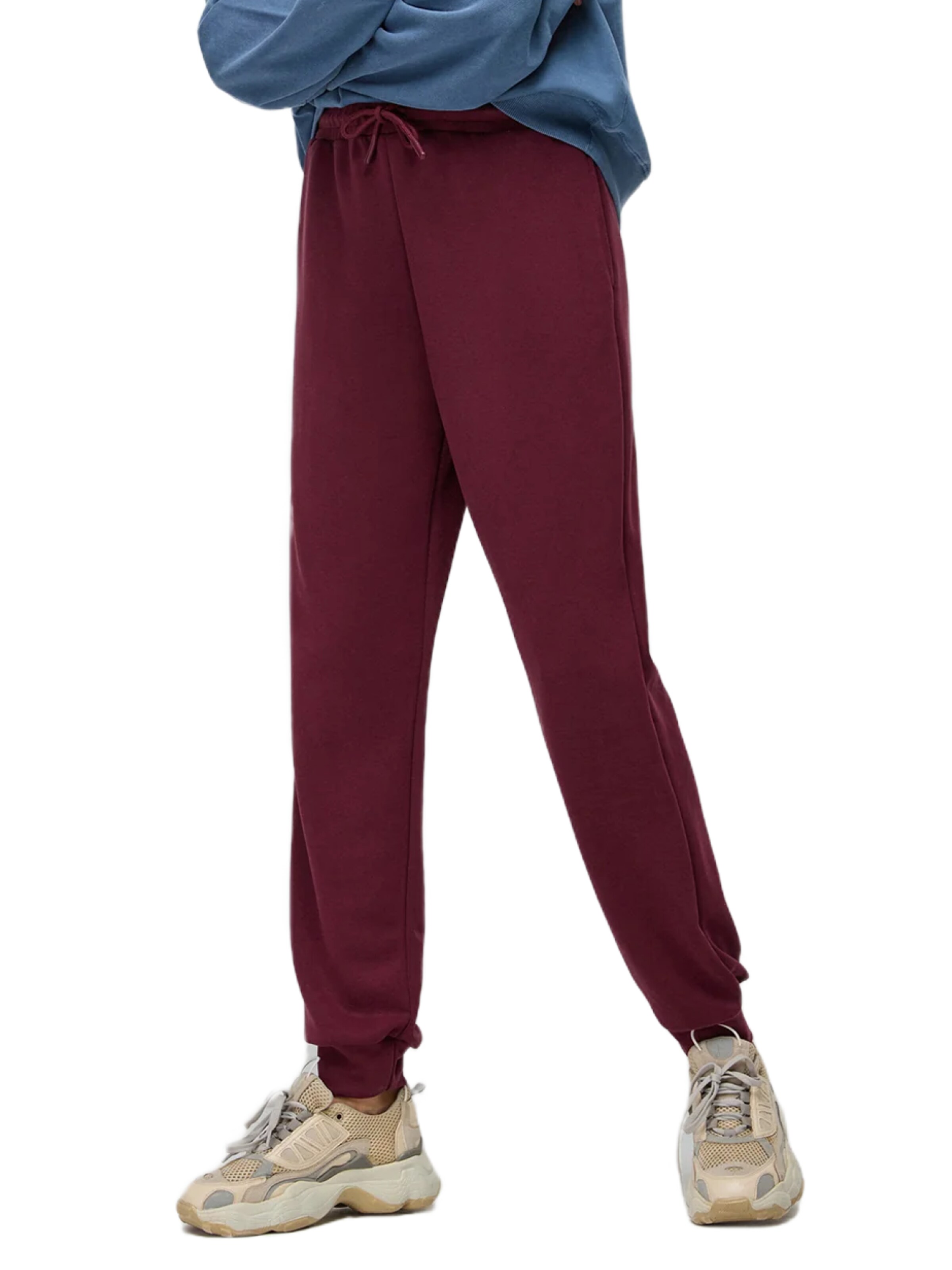 No Matter What Tapered Broek in Rood