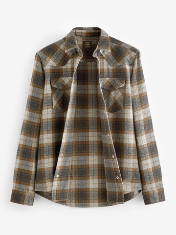 Next Regular Fit Skjorte i brun