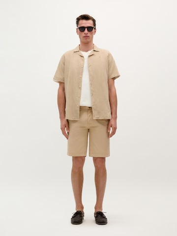 Scalpers Regular Cargo Pants ' ' in Beige: front