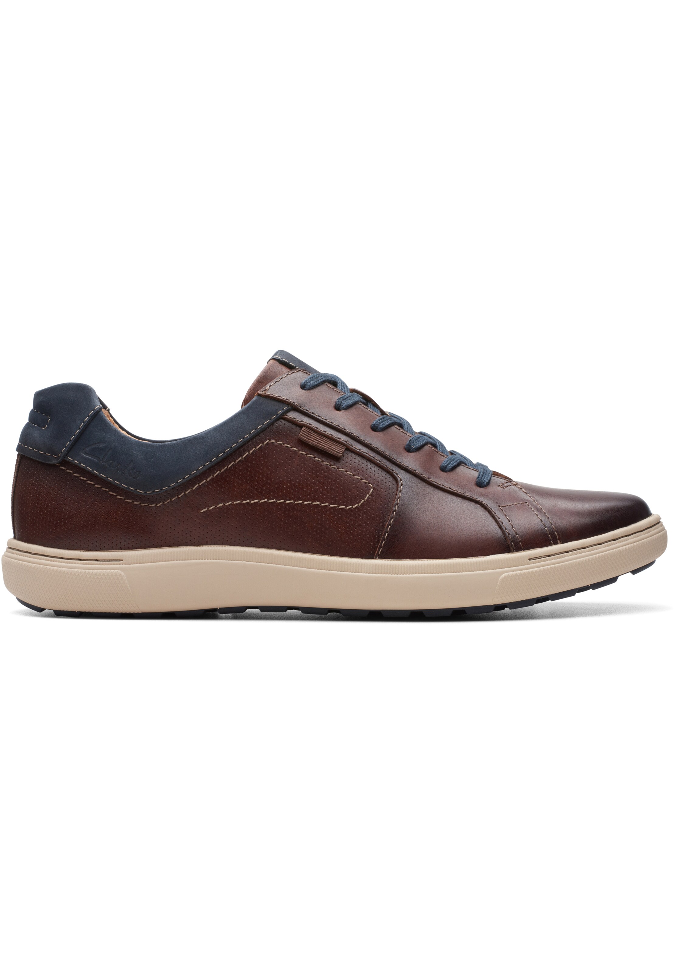 CLARKS Sneaker 'Mapstone' in Braun