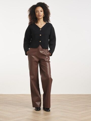 Smashed Lemon Regular Broek in Bruin: voorkant