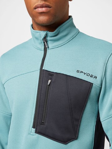 Spyder Sportpullover 'BANDIT' in Blau