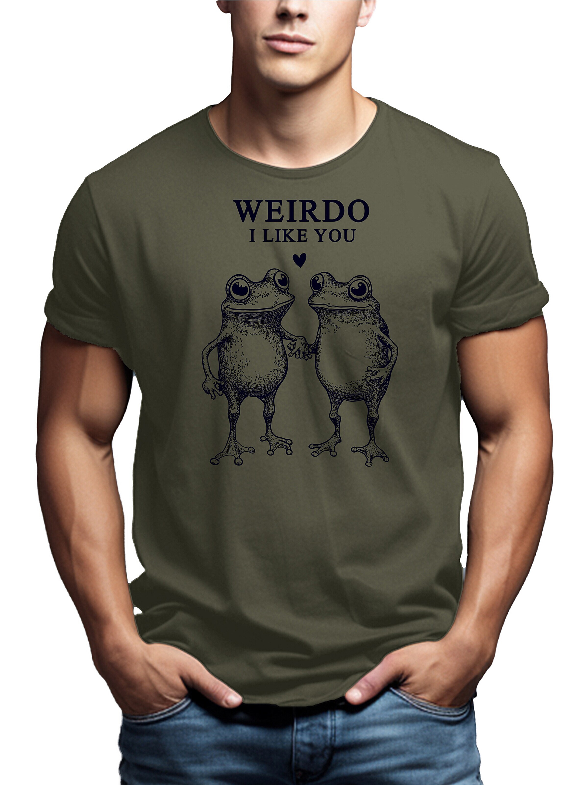 MAKAYA Shirt‌‌‌‌‌ in Grün: Vorderseite