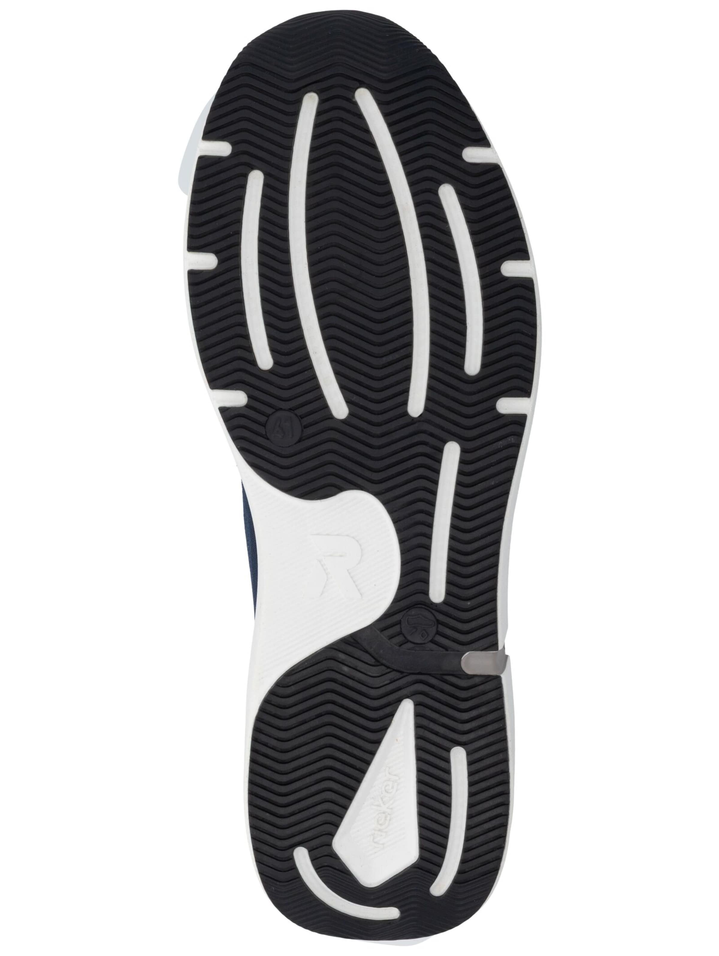 Baskets basses Rieker en bleu